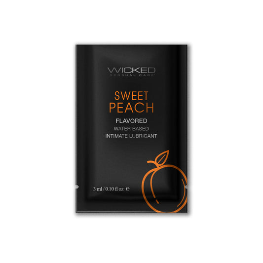 Aqua Sweet Peach Sachet – Rechargeable, Discreet, Intimate Wellness Accessory – Quiet, Rechargeable, Waterproof, Couples & Solo Use, Discreet Intimate Wellness Accessory