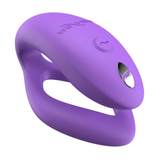 Sync O - Purple – Rechargeable, Discreet, Intimate Wellness Accessory – Quiet, Rechargeable, Waterproof, Couples & Solo Use, Discreet Intimate Wellness Accessory
