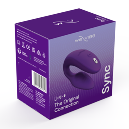 Sync - Purple – Rechargeable, Discreet, Intimate Wellness Accessory – Quiet, Rechargeable, Waterproof, Couples & Solo Use, Discreet Intimate Wellness Accessory