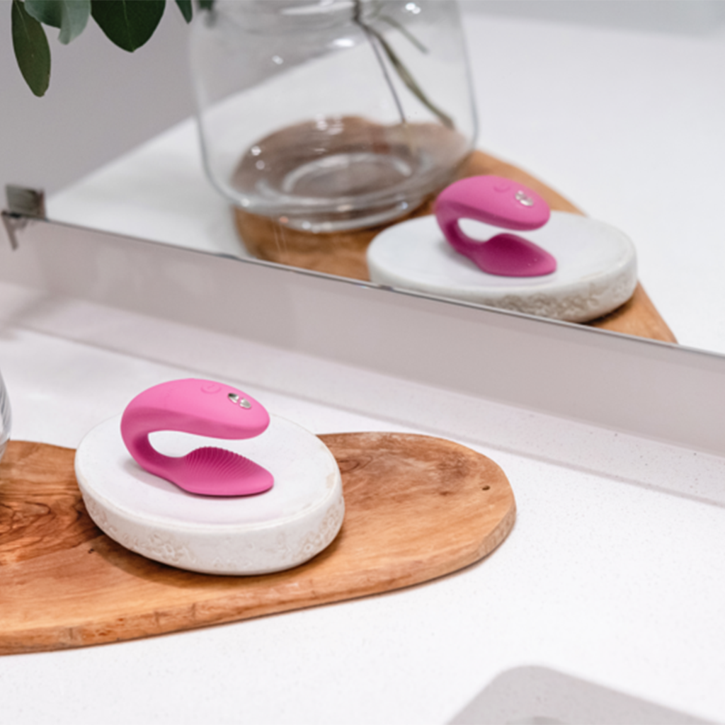 Sync - Dusty Pink – Rechargeable, Discreet, Intimate Wellness Accessory – Quiet, Rechargeable, Waterproof, Couples & Solo Use, Discreet Intimate Wellness Accessory