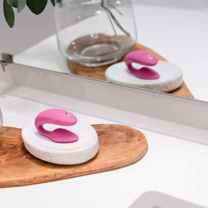 Sync - Dusty Pink – Rechargeable, Discreet, Intimate Wellness Accessory – Quiet, Rechargeable, Waterproof, Couples & Solo Use, Discreet Intimate Wellness Accessory