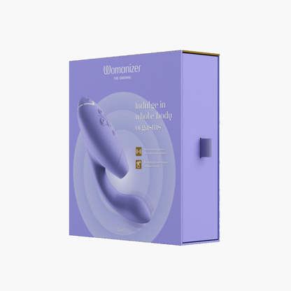 Duo 2 - Lilac – Rechargeable, Discreet, Intimate Wellness Accessory – Quiet, Rechargeable, Waterproof, Couples & Solo Use, Discreet Intimate Wellness Accessory