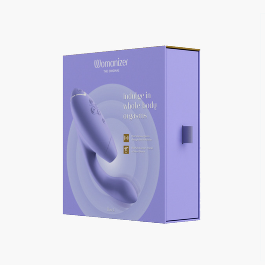 Duo 2 - Lilac – Rechargeable, Discreet, Intimate Wellness Accessory – Quiet, Rechargeable, Waterproof, Couples & Solo Use, Discreet Intimate Wellness Accessory