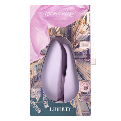 Liberty - Lilac – Rechargeable, Discreet, Intimate Wellness Accessory – Quiet, Rechargeable, Waterproof, Couples & Solo Use, Discreet Intimate Wellness Accessory