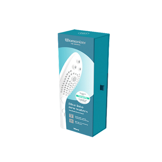 Wave - White – Rechargeable, Discreet, Intimate Wellness Accessory – Quiet, Rechargeable, Waterproof, Couples & Solo Use, Discreet Intimate Wellness Accessory