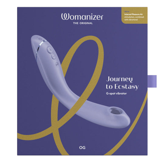 OG - Lilac – Rechargeable, Discreet, Intimate Wellness Accessory – Quiet, Rechargeable, Waterproof, Couples & Solo Use, Discreet Intimate Wellness Accessory