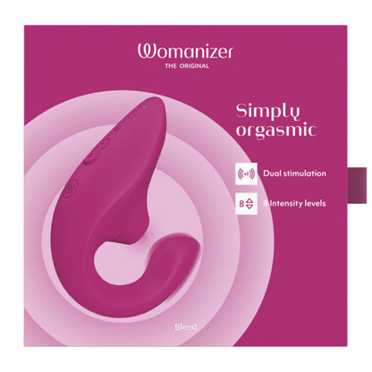 Blend - Vibrant Pink – Rechargeable, Discreet, Intimate Wellness Accessory – Quiet, Rechargeable, Waterproof, Couples & Solo Use, Discreet Intimate Wellness Accessory