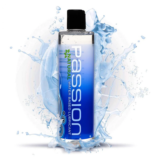 Passion Lubricants Water-Based 10oz – Rechargeable, Discreet, Intimate Wellness Accessory – Quiet, Rechargeable, Waterproof, Couples & Solo Use, Discreet Intimate Wellness Accessory