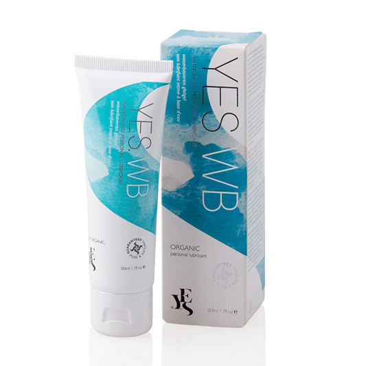YES WB Water Based Organic Lubricant 50ml – Rechargeable, Discreet, Intimate Wellness Accessory – Quiet, Rechargeable, Waterproof, Couples & Solo Use, Discreet Intimate Wellness Accessory