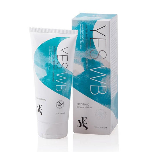YES WB Water Based Organic Lubricant 100ml – Rechargeable, Discreet, Intimate Wellness Accessory – Quiet, Rechargeable, Waterproof, Couples & Solo Use, Discreet Intimate Wellness Accessory