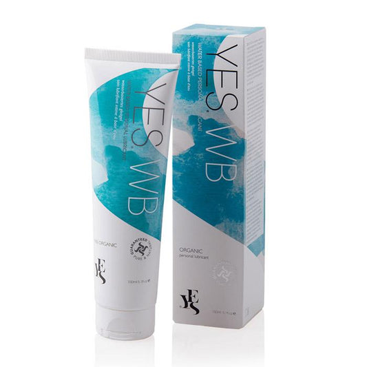 YES WB Water Based Organic Lubricant 150ml – Rechargeable, Discreet, Intimate Wellness Accessory – Quiet, Rechargeable, Waterproof, Couples & Solo Use, Discreet Intimate Wellness Accessory